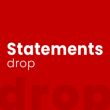 Statements drop
