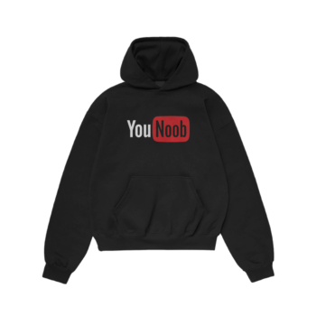 Oversized Hoodie - younoob logo