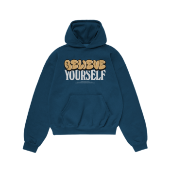 Oversized Hoodie - Believe Yourself